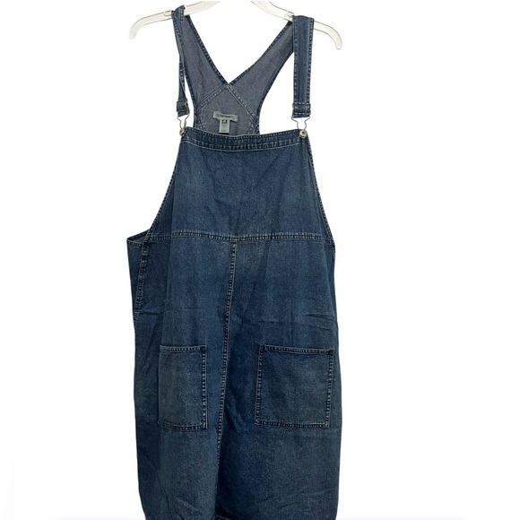 Marsh Landing Denim Overalls Jumper. 100% cotton. Pre owned - Picture 1 of 3